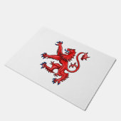 Scottish Lion Rampant Fußmatte (Schrägansicht)