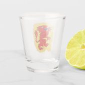 Scottish Lion Schnapsglas (Rückseite)
