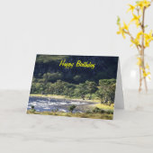 Scottish Loch Karte (Gelbe Blume)