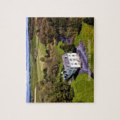 Scottish MacAlister Clans Kennox House Aerial Puzzle (Vertikal)