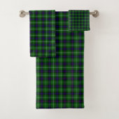 Scottish MacDonald Tartan Badhandtuch Set (Insitu)