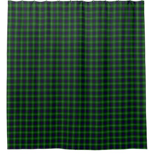 Scottish MacDonald Tartan Duschvorhang (Vorderseite)