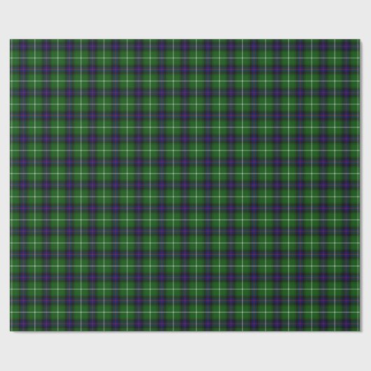 Scottish MacDonald Tartan Geschenkpapier (Flach)