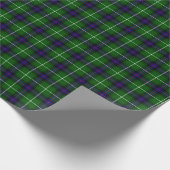 Scottish MacDonald Tartan Geschenkpapier (Ecke)
