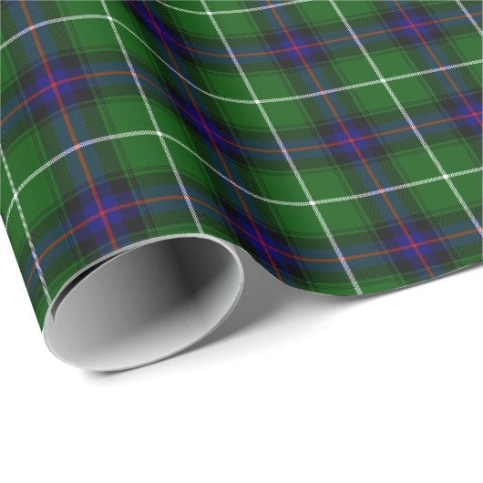 Scottish MacDonald Tartan Geschenkpapier (Rolleneckpunkt)