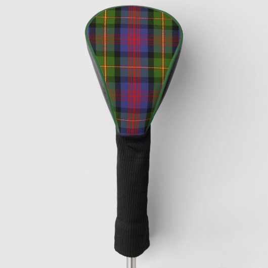 Scottish MacLennan karierter Tartan Golf Headcover (Vorderseite)