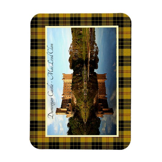 Scottish MacLeod Clan Dunvegan Castle Magnet (Vertikal)
