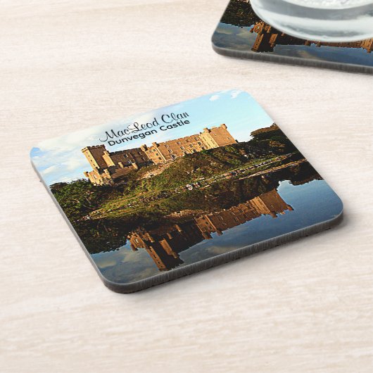 Scottish MacLeod Clan Dunvegan Castle Untersetzer (Linke Seite)