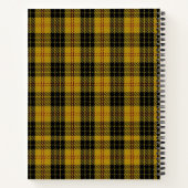 Scottish MacLeod Clan Tartan Monogram/Name Notizblock (Rückseite)