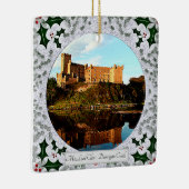 Scottish MacLeod Clans Dunvegan Castle Xmas Keramikornament (Rechts)