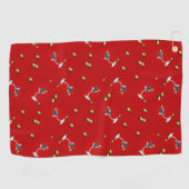 Scottish Martini Golfhandtuch (Horizontal)