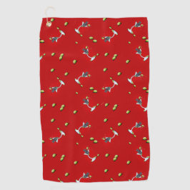 Scottish Martini Golfhandtuch