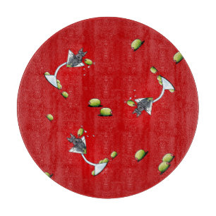 Scottish Martini Schneidebrett