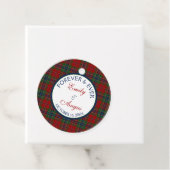 Scottish McLean MacLean Tartan Wedding Rettete ein Geschenkanhänger (Beispiel)