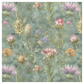Scottish Meadow Blume Stoff (Nahaufnahme)