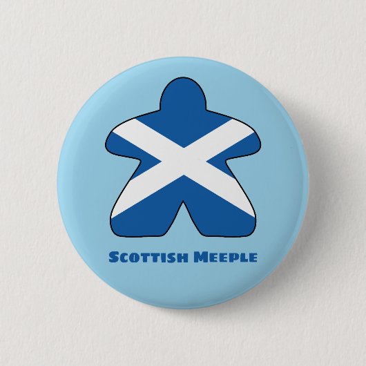 Scottish Meeple Button (Vorderseite)