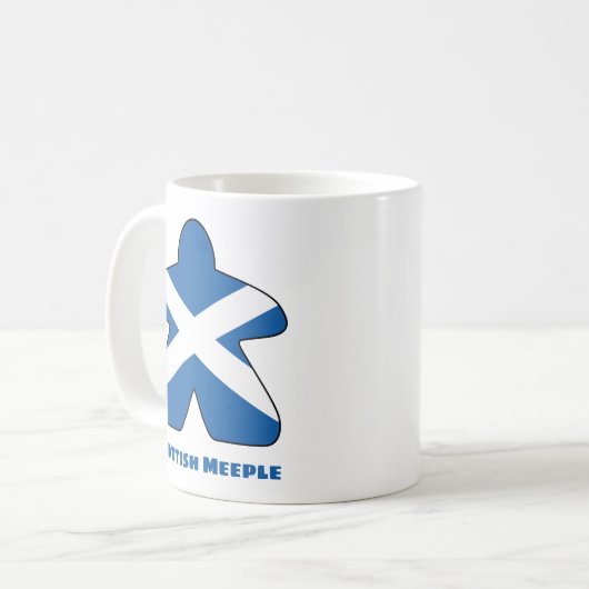 Scottish Meeple Tasse (Vorderseite Links)