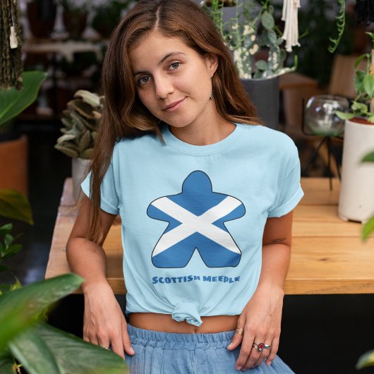 Scottish Meeple Womens Shirt