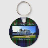 Scottish Murray Clan Tartan Blair Castle Schlüsselanhänger (Rückseite)