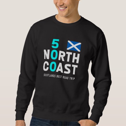SCOTTISH NORDKÜSTE 500 SCHOTTLAND NC 500 1 SWEATSHIRT (Vorderseite)