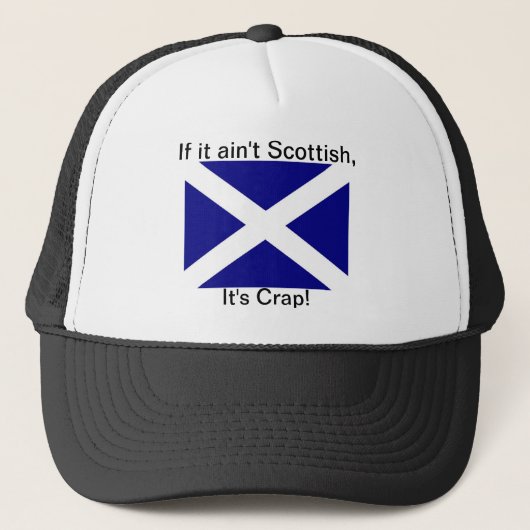 Scottish oder Mist ballcap Truckerkappe (Vorderseite)