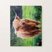 Scottish Oxen. Puzzle (Vertikal)