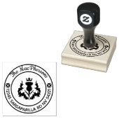 Scottish Personalisiert Thistle Gummistempel (Stempel)