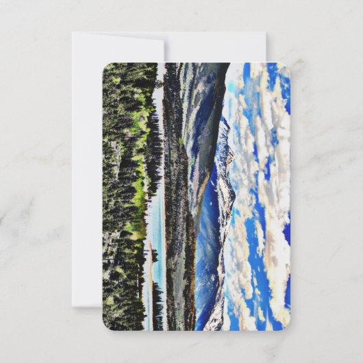 Scottish Poem Birthday Card (Vorderseite)