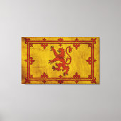 Scottish Rampant Lion Leinwand (Vorderseite)
