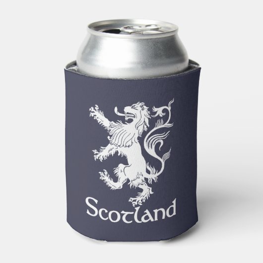 Scottish Rampant Lion Navy Blue Dosenkühler (Kanne Vorderseite)