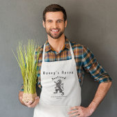 Scottish Rampant Lion Schürze, GRILLEN Schürze