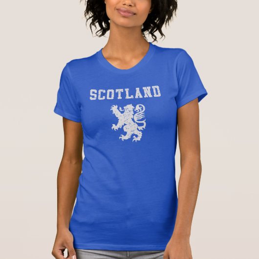 Scottish Rampant Lion T - Shirt (Vorderseite)