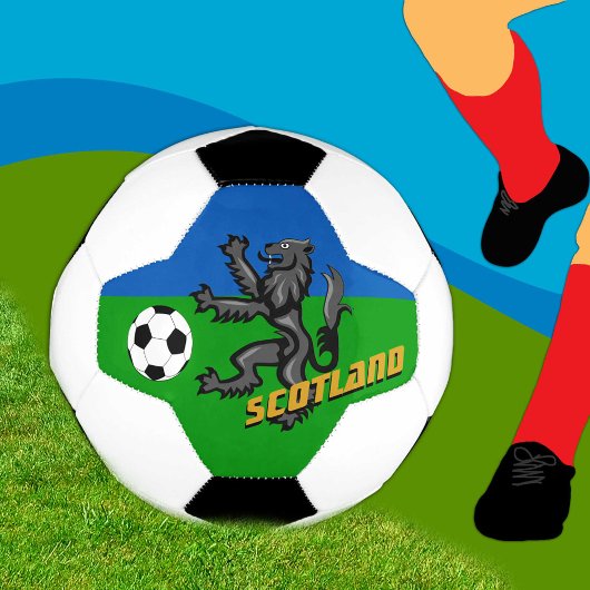 Scottish Rampant Scores, Scotland Soccer Ball