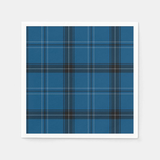 Scottish Ramsay Blue Serviette (Vorderseite)