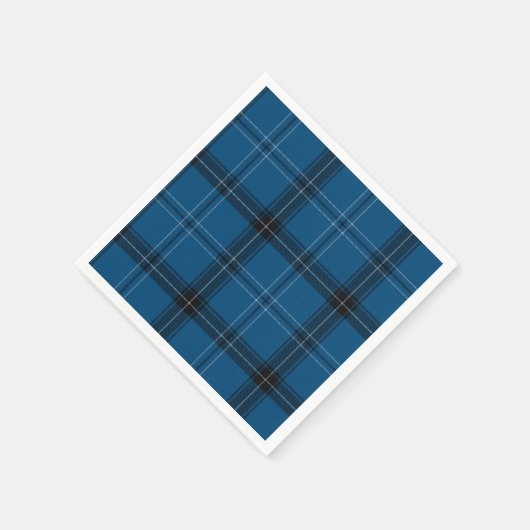 Scottish Ramsay Blue Serviette (Ecke)