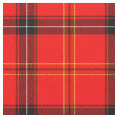 Scottish Red Tartan Stoff (Nahaufnahme)