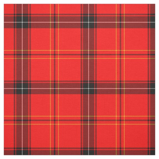 Scottish Red Tartan Stoff (Muster)