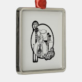 Scottish Rennie Mackintosh inspirierte Dekoration (Rechts)