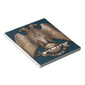 Scottish Rite Aquamarin 32 Grad Notizblock (angewinkelt)