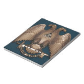 Scottish Rite Aquamarin 32 Grad Notizblock (Rotiert)