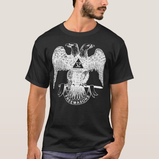 Scottish Rite Eagle 32nd Degree - Freemason Gifts  T-Shirt (Vorderseite)