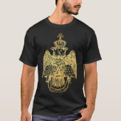 Scottish Rite Eagle 33. Degree Freemason Geschenke T-Shirt (Vorderseite)