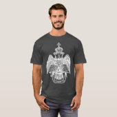 Scottish Rite Eagle 33. Degree Freemason Geschenke T-Shirt (Vorne ganz)