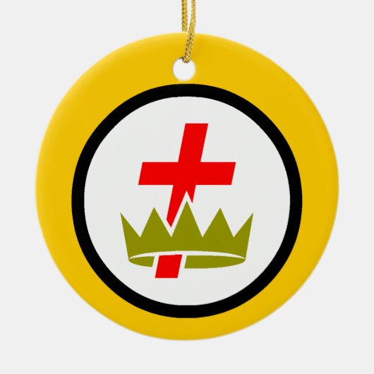 Scottish Rite's Edition Keramik Ornament (Vorne)