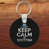 Scottish Roots Scotland Scots Can't Keep Calm Funn Schlüsselanhänger (Vorderseite)