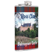 Scottish Ross Clan Balnagown Castle Flachmann (Rechts)