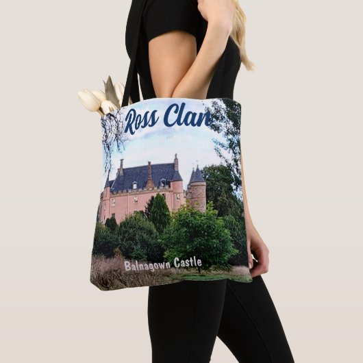 Scottish Ross Clan Balnagown Castle Tote Bag Tasche (Von Nahem)