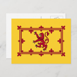 Scottish Royal Banner, Schottland Postkarte