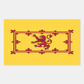 Scottish Royal Banner, Schottland Rechteckiger Aufkleber