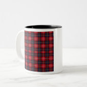 Scottish Royal Modern Tartan Zweifarbige Tasse (Vorderseite Links)